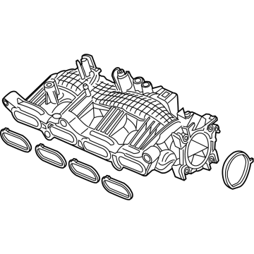 Acura 17100-6BA-004 MANIFOLD, IN. 17100-6BA-004 Acura MANIFOLD, IN. Illustration 1 of 1