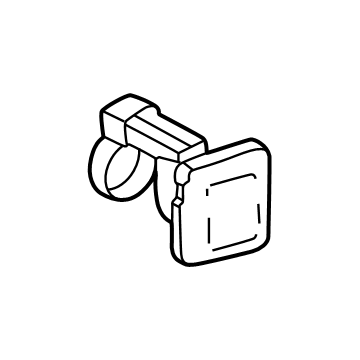 85628196 Acura RETAINER, RR. *600R* Illustration 1 of 1