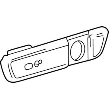 86593752 Acura PANEL (LOWER) *103H* Illustration 1 of 1