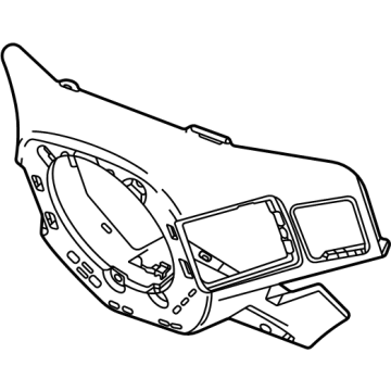 87828100 Acura SHROUD *103H* Illustration 1 of 1