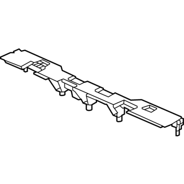 83304-3W0-A01 Acura GARNISH, RR. CARPET Illustration 1 of 1