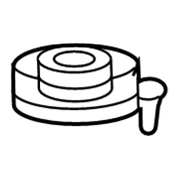 52748-TLA-A50 Acura RUBBER, RR. (LOWER) Illustration 1 of 1