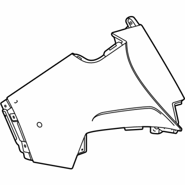 85725971 Acura FASCIA, R. *998P* Illustration 1 of 1