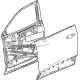 Acura 85097760 DOOR ASM-FRT S L. Acura 85097760 DOOR ASM-FRT S L.