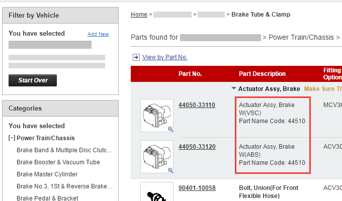 The part I'm looking for has multiple listings, what do I do? 2